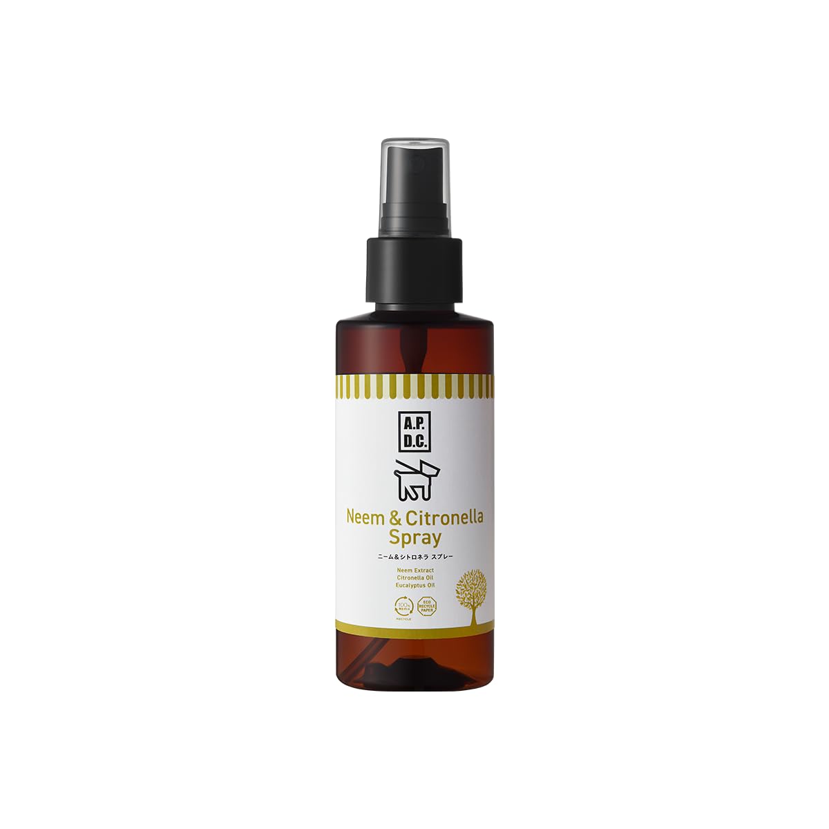 A.P.D.C. ニーム&シトロネラスプレー 125ml 全犬種対応 犬用 虫除…