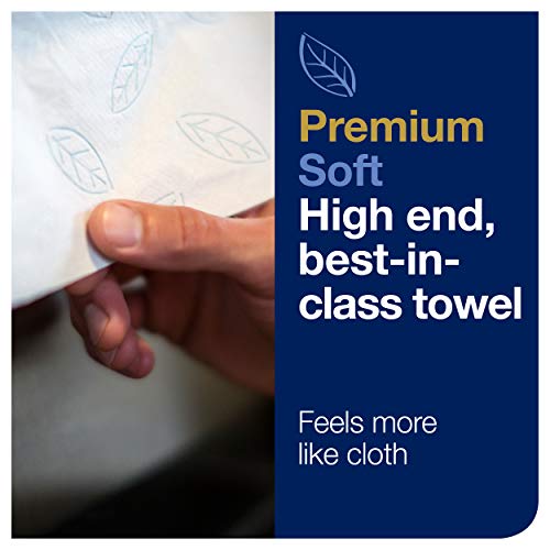 Tork Matic Soft Hand Towel Roll White H1, 6 Rolls x 575 ft, 290096 - image 5