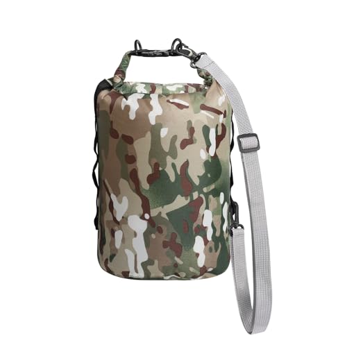Dry Bags Waterproof Dry Sacks Small Lightweight Dry Bag with Strap for Paddle Board Kayaking Fishing Camping Hiking (5L)