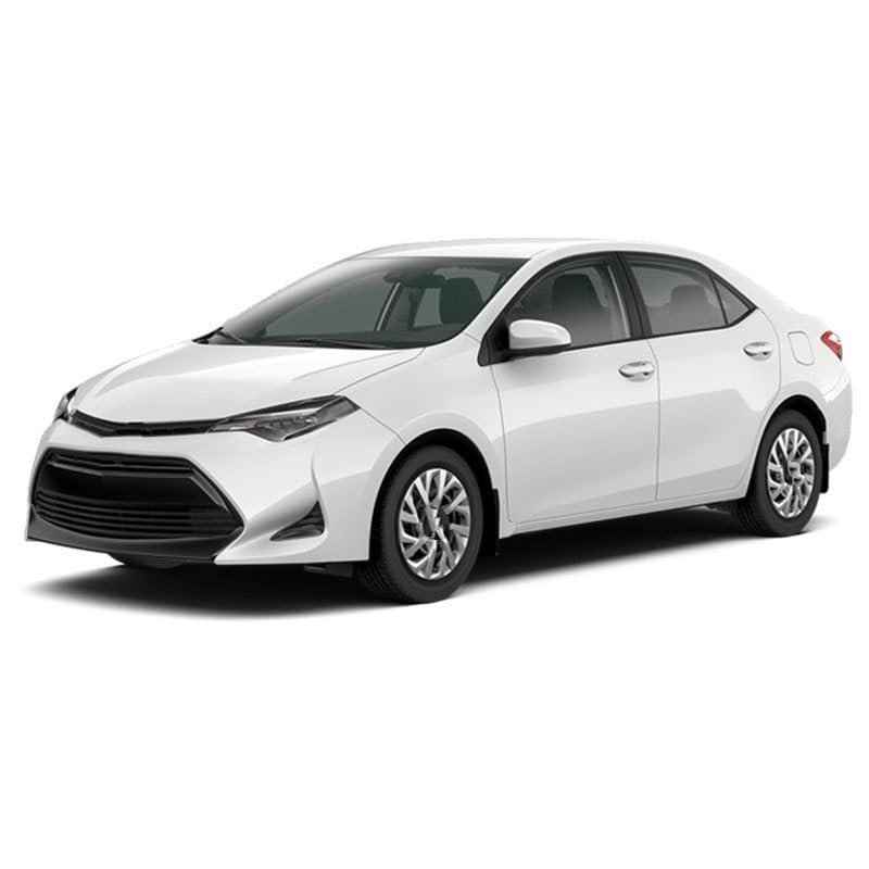 Déflecteur de vent de haute précision pour vitres de Toyota Corolla E170 2014-2018