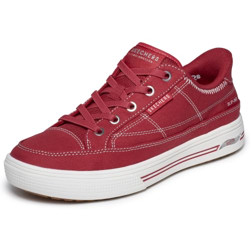 Image of Skechers Women's Arcade See Ya There | Casual sneaker, Patented Skechers Arch Fit insole with Podiatrist-Certified Arch Support, Slip-Ins, Machine Washable