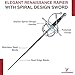 Armory Replicas Renaissance Medieval Rapier Combat Swept Hilt Sword Spiral