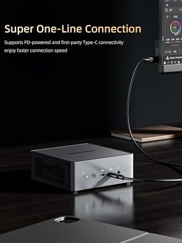 Image of MINISFORUM Venus UM790 Pro Mini PC AMD Ryzen 9 7940HS up to 5.2 GHz，Barebone with AMD Radeon 780M, 4X USB3.2, 2X USB4, 2xHDMI 2.1, 2X PCIe4.0, Wi-Fi 6E /BT5.3, RJ45 2.5 G