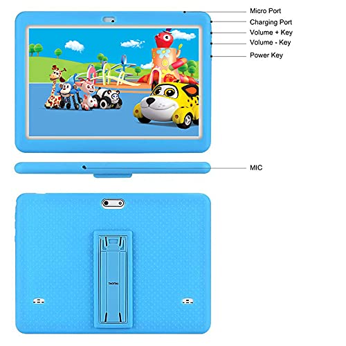 Image of Tablet for Kids,Tagital T10K Kids Tablet 2GB RAM 32GB ROM Android 10,10.1 inch Display with WiFi,Bluetooth,Kids Mode Pre-Installed,WiFi Android Tablet (2021 Version) (Blue),Touch