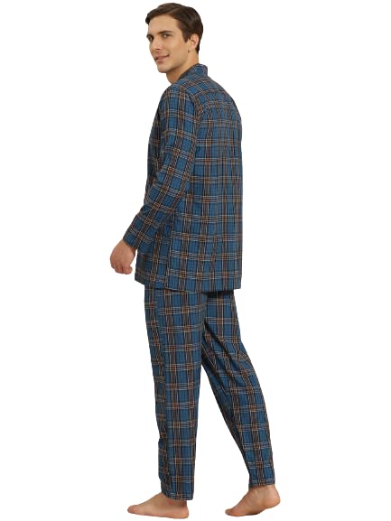 Image of SOJANYA (Since 1958 Men's Cotton Checked Nightsuit Set