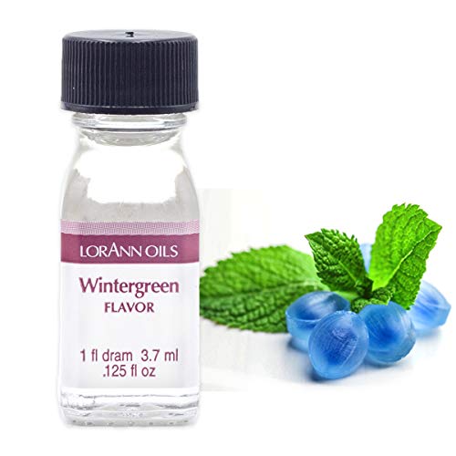 Lorann Wintergreen Ss Flavor, 1 Dram Bottle (.0125 Fl Oz - 3.7Ml - 1 Teaspoon) #TOP1