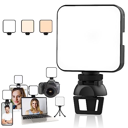 Opiniones y reviews de Iluminación los 5 mejores. 48 ZZCP Luz de Relleno Portatil-Luz Selfie con 3 Modos de Iluminación y 10 Brillo Ajustable, Aro de Luz con Tripie 2500K-6500K Regulable con Clip, Adecuada para TIK Tok, Fotografia,...