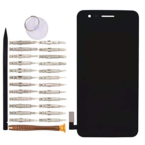 Image of LCD Screen Display with Digitizer Touch Panel Without Bezel Frame Compatible with LG K4 2017 Phoenix 3 M160(Black)