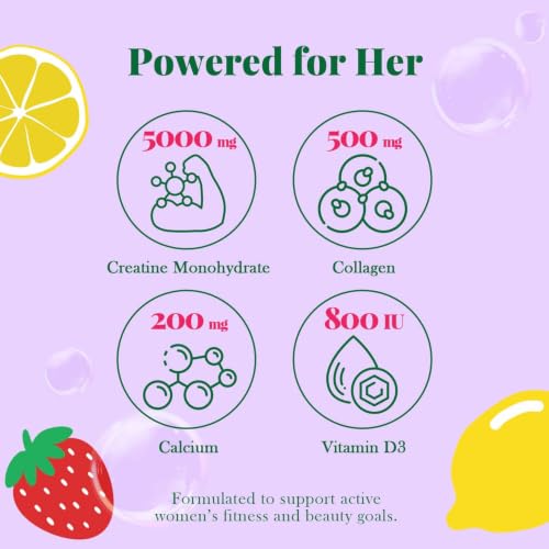 ARDORACON Creatine Gummies for Women