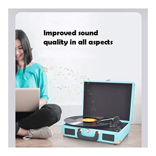 Plateau Platine Vinyle Bluetooth Portable, 2 Haut-parleurs Stéréo Intégrés, 33 Vitesses 33/45/78 RPM Lecteur Vinyles… - Les Beatles, Paul McCartney, John Lennon, RIngo Starr, George Harrison Plateau Platine Vinyle Bluetooth Portable, 2 Haut-parleurs Stéréo Intégrés, 33 Vitesses 33/45/78 RPM Lecteur Vinyles… – Image 6