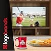 Logo Brands NCAA Ohio State Buckeyes 14oz Ceramic Relief Coffee Mug - Officially Licensed Mug, Sculpted 3D Logo and Team Colors – Comfortable Handle and Glossy Finish for College Sports Fans #1