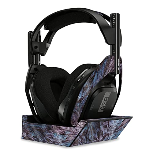 Image of MightySkins Glossy Glitter Skin Compatible with Astro A50 Wireless Headphones + Base Station (Gen 4) - Angry Ripple | Protective, Durable High-Gloss Glitter Finish | Easy to Apply | Made in The USA