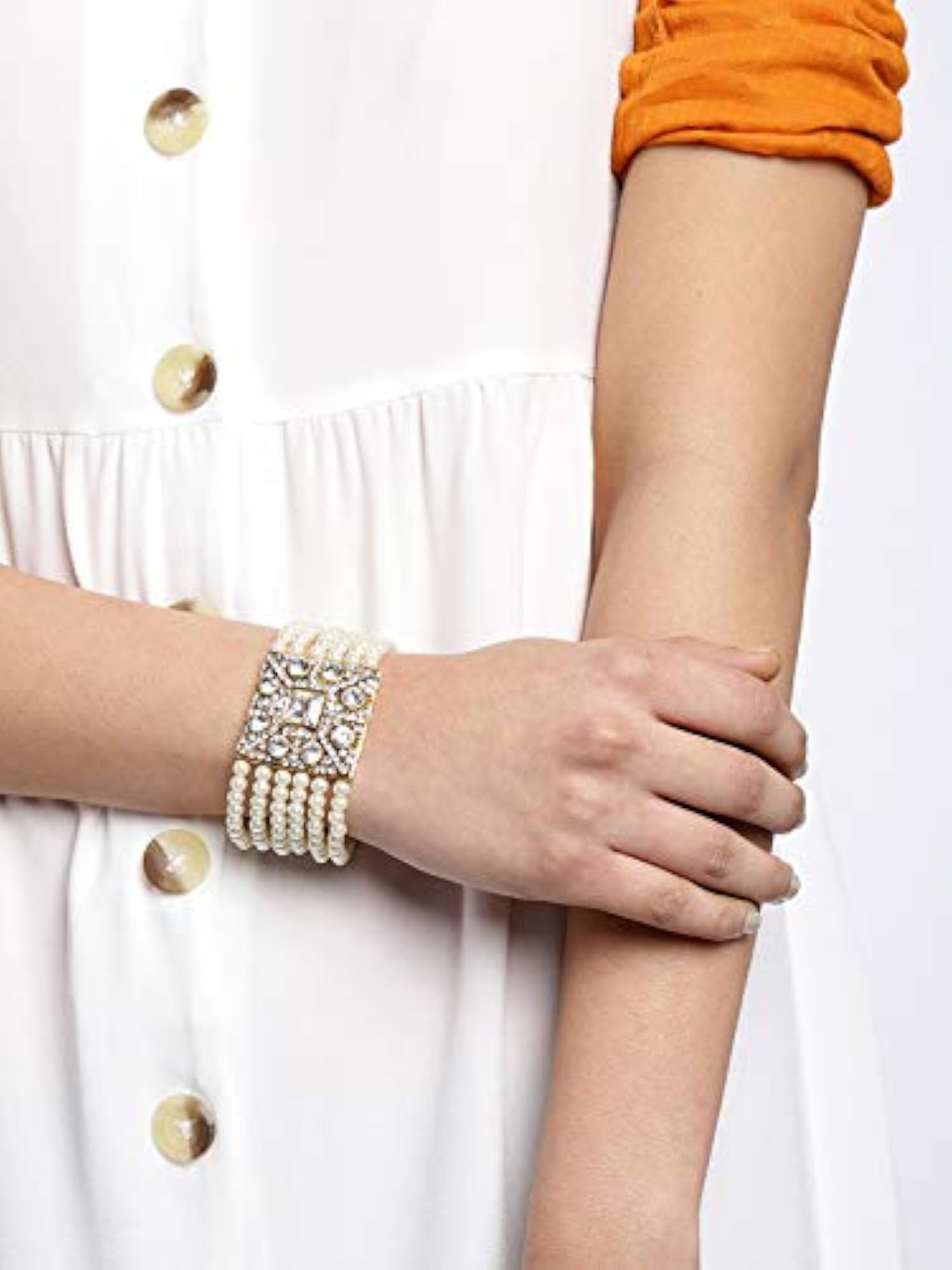 Austrian Diamonds & Strand Bracelet - ZPFK9274