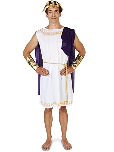 White Toga (Short) Man Adult Costume