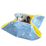 tinkare Hedgehog Snuggle Sack with Four Buttons for Hedgehog Bonding Pouch As Tunnel and Sleeping...