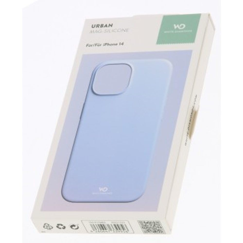 WHITE DIAMONDS Mag Urban - Custodia per Apple iPhone 14, colore: Azzurro