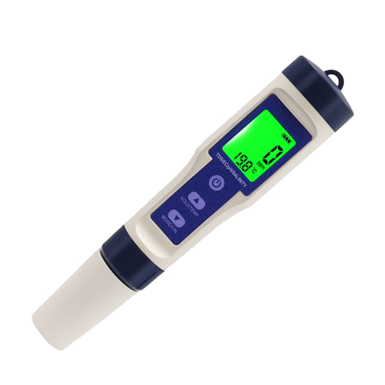 Tester Facile da Usare e Digitale Portatile per Acqua Salata ad Alta Precisione in Plastico Preciso per Acquari e Piscine