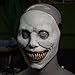Creepy Halloween Human Skull Mask With Moving Jaw, Purge Cosplay Full Head Helmet Props