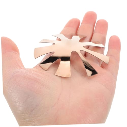 Plantillas metálicas para uñas francesas 2 piezas miniatura 4