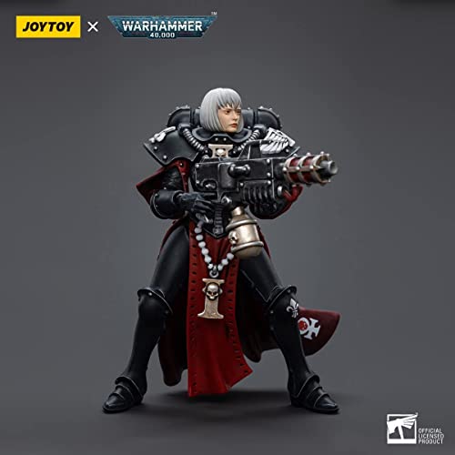 Joytoy Warhammer 40K 1/18 Action Figure Adepta Sororitas Battle Sister Extreme Warrior Joy Toy Models - Sister Ludwenna #TOP4