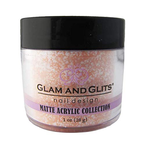 Glam and Glits Powder Matte Acrylic MAC616 Tropical Citrus
