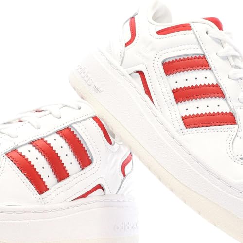 adidas Baskets Blanches/Rouges Femme Forum XLG Rouge 39-1/3FR