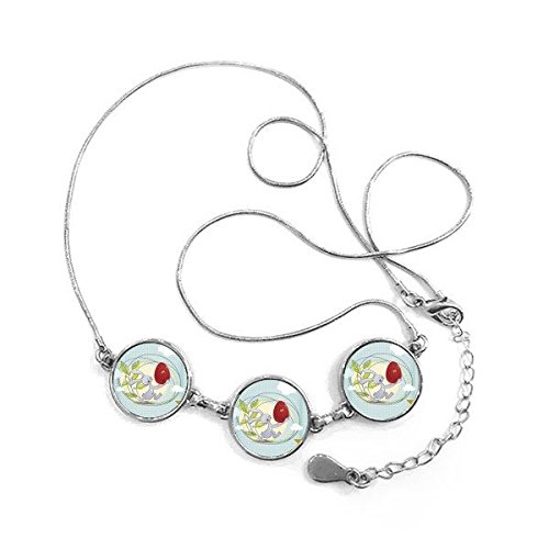 Collier Joyeuses Pâques cadeau chrétien pendentif lapin drôle