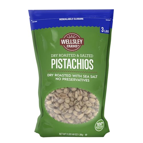 Wellsley Farms Roasted and Salted Pistachios, 48 oz. image 2
