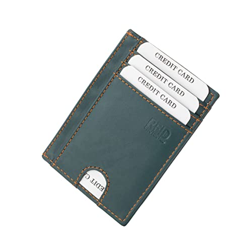 Image of MAESTRA Leather Unisex Travel Accessory- Travel Wallet(Basil Green)
