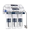 MapleRun 6-Stage Under Sink Water Filtration System, Ultrafiltration Drinking Water Purifier with Dedicated Faucet, 0.01?m High Precision Filter Retains Essential Minerals, No Wastewater, White