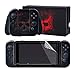 eXtremeRate Aufkleber Sticker Skin Decal Folie Abziehbild Faceplates Kleberfolie mit 2 Displayschutzfolie für Nintendo Switch/NS Konsole&Joy-Con&Dock&Griff(Schädel Seele)