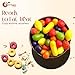 NY SPICE SHOP Swiss Petite Fruits – 8 Ounce Pastel Candies – Bulk Fruits Candy – Sweet Fruit Snacks – Gummy Sweet Candies – Gummy Kids Snacks – All-Natural Delicious Assorted Flavors