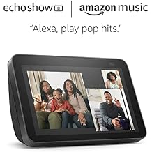 Echo Show 8 2nd gen Charcoal and 6 months of Amazon Music Unlimited FREE w/ auto-renew
