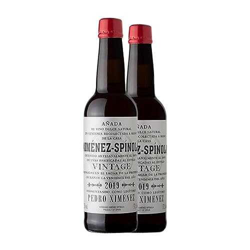 Ximénez-Spínola P.X. Vintage Pedro Ximénez Jerez-Xérès-Sherry Media Botella 37 cl Vino dulce (Caja de 2 Media Botella de 37 cl)