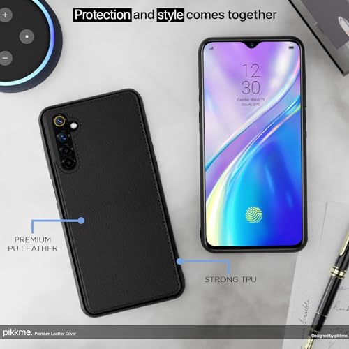 Pikkme Realme XT/Realme X2 Black Back Cover - Image 6