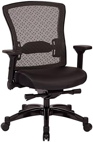 Amazon.com: SPACE Seating R2 SpaceGrid Back and Padded Memory Foam Eco ...