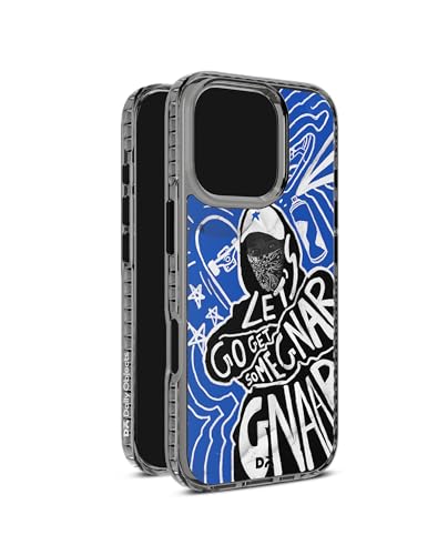 Image of DailyObjects Gnarcotic Stride 2.0 Magnetic Case Cover Compatible with iPhone 16 Pro | Wireless Charging Slim Back Cover | 2 Layer Edge Protection & Shockproof