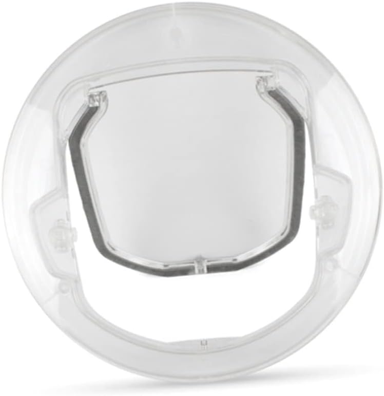 Sosoport Cat Door Hole Pet Door Pet Entry Pc Material Magnet Design Easy to Install