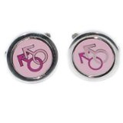 Mancuernillas GTR Señal Mujeres Rosa Unisex miniatura 1