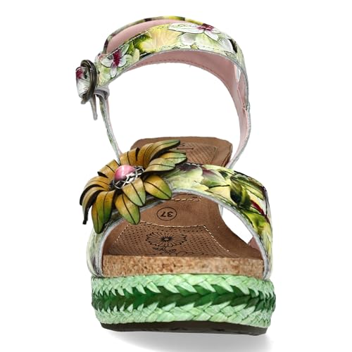 Sandali Laura Vita Facyo 75 Verde - 4