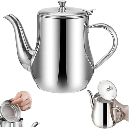 Recipiente de acero inoxidable EnxJire para aceite y vino de alta resistencia 6