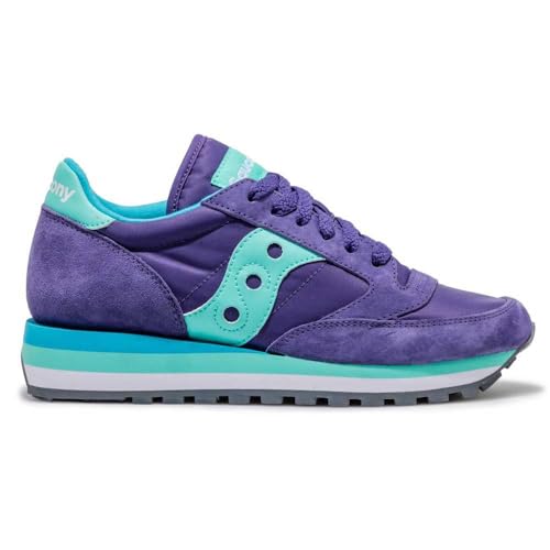 Saucony Mujer Zapatos Jazz Triple S60530 26 Zapatillas Deportivas Casuales Ligeras Violeta Talla 37 EU