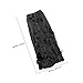 BCOATH Breathable Punk Ripped Goth Leg Warmers Dark Style Leg Sleeves Halloween Costume Goth Fashion