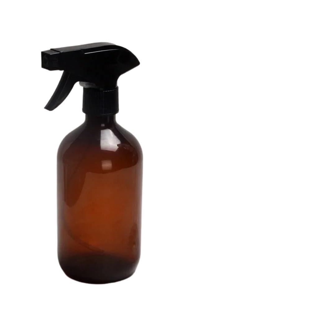 UDHSNJZG Spray Bottles 2Pcs 300ml/500ml Spray Bottles Sub-bottling Plastic Multicolor Refillable Bottle Empty Container(300ml Brown)
