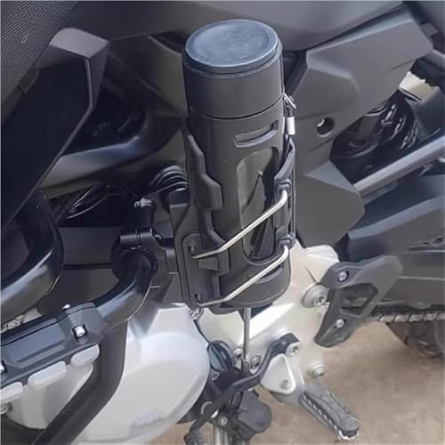Porte-gobelet moto réglable pour fixer une bouteille sur guidon