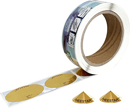 HeeStar Disposable 100Pairs(200Count) Eye Protection Cones for Sun Tanningbed(GOLD)
