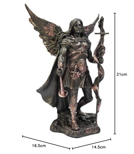 Anjo São Gabriel - Arcanjo - Santo - Religioso - Estatueta