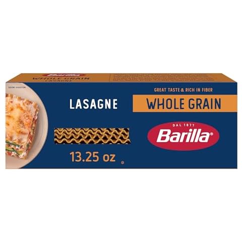 Barilla Whole Grain Pasta, Lasagne Cover