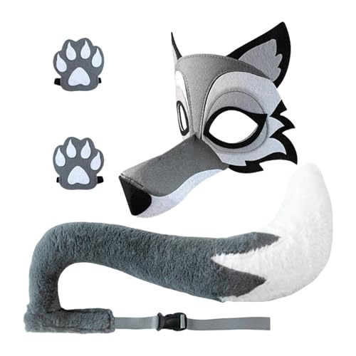 Déguisement de loup pour carnaval et soirées déguisées en famille