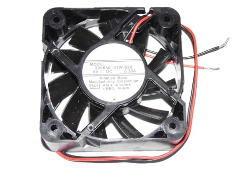 Ventilateur 5015 5V 0,35A 2006ML-01W-S20 TA1 à 2 fils pour refroidissement